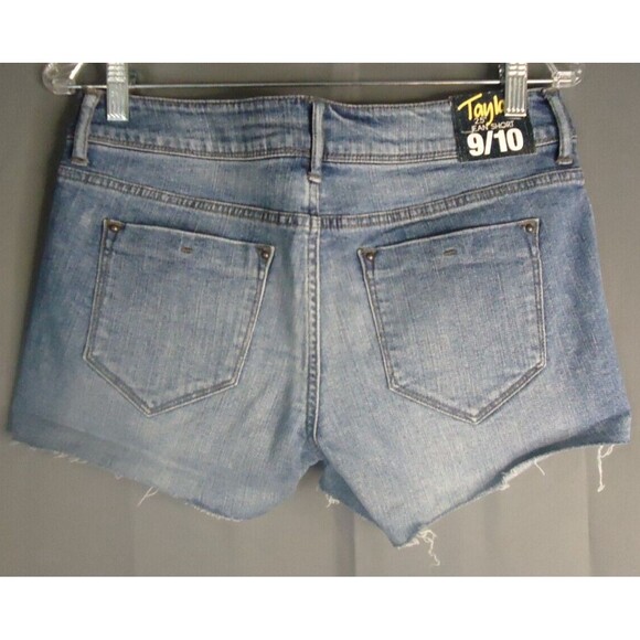 Delia's Taylor Cut Off Short Shorts-2.5" Inseam-Low Rise Denim Juniors Size 9/10 - Picture 8 of 8